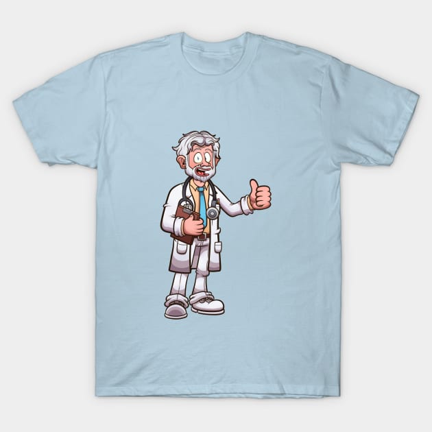 Cartoon Doctor T-Shirt by TheMaskedTooner